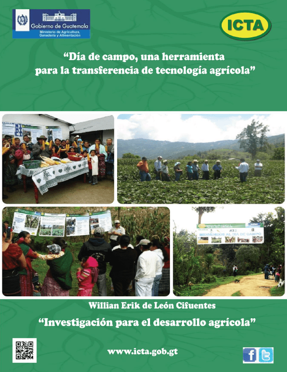 Día de campo, una herramienta para la transferencia de tecnología agrícola 2014